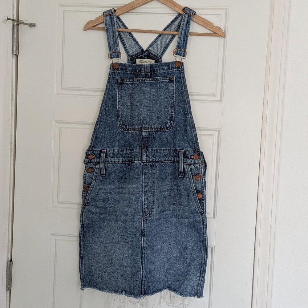 Madewell Denim Overall Dress in Size 2